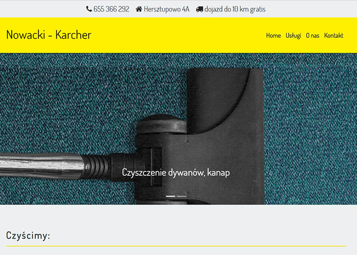 usługi Karcher strona internetowa