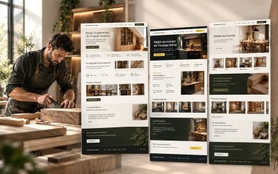 Strona internetowa dla stolarza – jak powinna wyglądać?